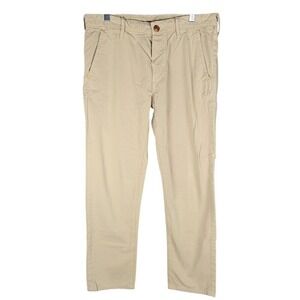 True Religion Mens Rocco Tailored Overdye Twill Pants Size 32 Preppy‎ Streetwear